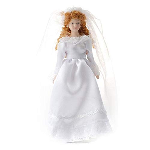 Melody Jane Puppenhaus Braut mit Ringletts Porzellan Hochzeit Figuren Frau Dame Melody Jane Puppenhaus Braut mit Ringletts Porzellan Hochzeit Figuren Frau Dame von Melody Jane