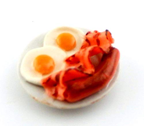 Melody Jane Puppenhaus Englische Frühstück auf einem Teller Miniatur Zimmer Zubehör 1:12 Melody Jane Puppenhaus Englische Frühstück auf einem Teller Miniatur Zimmer Zubehör 1:12 von Melody Jane
