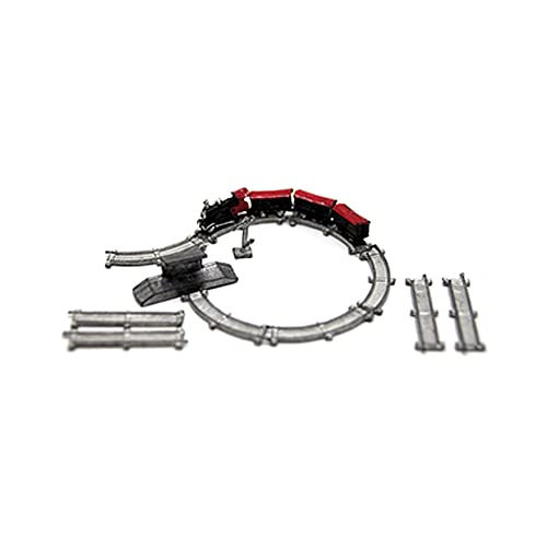 Melody Jane Puppenhaus Jungen Metall Zug Auf Track Miniatur Kinderzimmer Spielzeug Laden Zubehör 1:12 von Melody Jane
