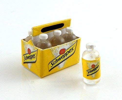 Melody Jane Puppenhaus Karton Kiste Tonic Water Miniatur Pub Küche bar Zubehör von Melody Jane