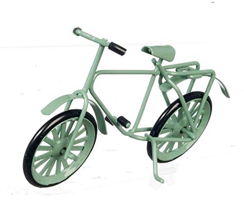 Melody Jane Puppenhaus Klein Grün Fahrrad Miniatur 1:12 Maßstab Gartenzubehör Melody Jane Puppenhaus Klein Grün Fahrrad Miniatur 1:12 Maßstab Gartenzubehör von Melody Jane