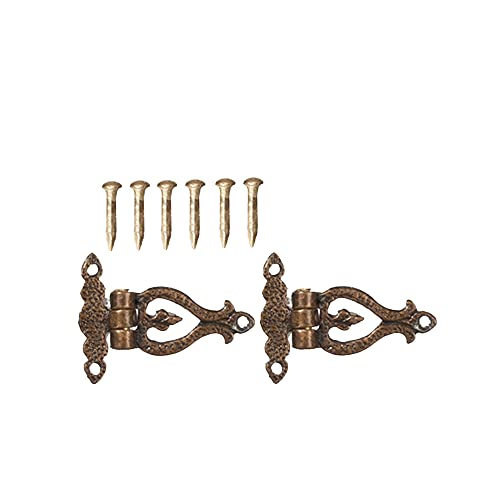 Melody Jane Puppenhaus Klein Kunstvolles T Scharniere Antik Gold Miniatur DIY Zubehör Hardware Melody Jane Puppenhaus Klein Kunstvolles T Scharniere Antik Gold Miniatur DIY Zubehör Hardware von Melody Jane