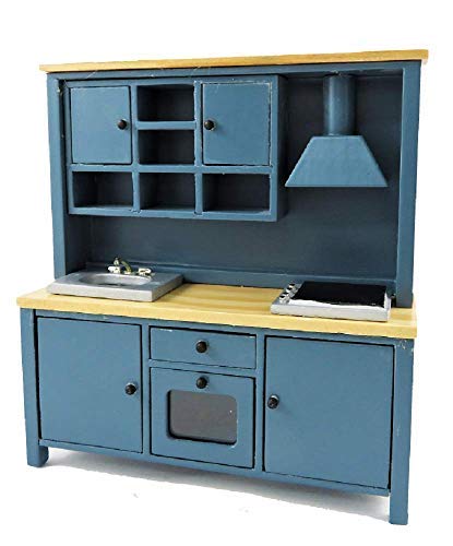 Melody Jane Puppenhaus Komplett Moderne Küche Einheit mit Waschbecken Herd & Kochfeld Blau & Kiefer Melody Jane Puppenhaus Komplett Moderne Küche Einheit mit Waschbecken Herd & Kochfeld Blau & Kiefer von Melody Jane