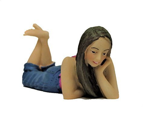 Melody Jane Puppenhaus Leute Young Girl Liegend Kinn auf Hand Harz Figur Melody Jane Puppenhaus Leute Young Girl Liegend Kinn auf Hand Harz Figur von Melody Jane