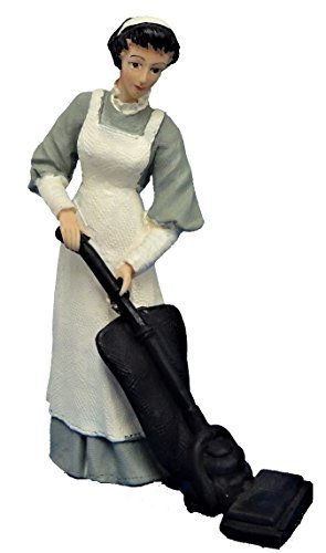 Melody Jane Puppenhaus Menschen Viktorianische Magd in Grau Hoovering Harz Figur Melody Jane Puppenhaus Menschen Viktorianische Magd in Grau Hoovering Harz Figur von Melody Jane