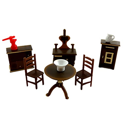 Puppenhaus Miniatur 1:48 Maßstab Kunststoff Küchen Möbel Set von Melody Jane