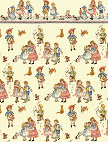 Melody Jane Puppenhaus Miniatur Druck 1:24 Maßstab Kinder Kinderlied Creme Tapete Melody Jane Puppenhaus Miniatur Druck 1:24 Maßstab Kinder Kinderlied Creme Tapete von Melody Jane