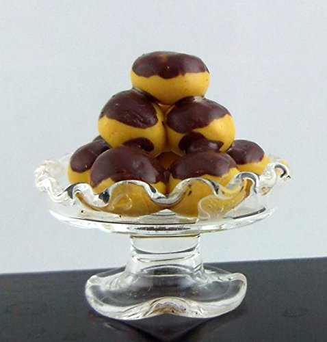 Melody Jane Puppenhaus Miniatur Zubehör Profiteroles mit Glas Schale Kuchenständer Melody Jane Puppenhaus Miniatur Zubehör Profiteroles mit Glas Schale Kuchenständer von Melody Jane
