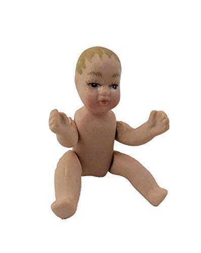 Melody Jane Puppenhaus Unbekleidete Baby Miniatur 1:12 Maßstab Porzellan Menschen Sich Kleid von Melody Jane