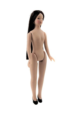 Melody Jane Puppenhaus Unbekleidete Frau Dame Porzellan-Puppe mit Langen Haar Melody Jane Puppenhaus Unbekleidete Frau Dame Porzellan-Puppe mit Langen Haar von Melody Jane