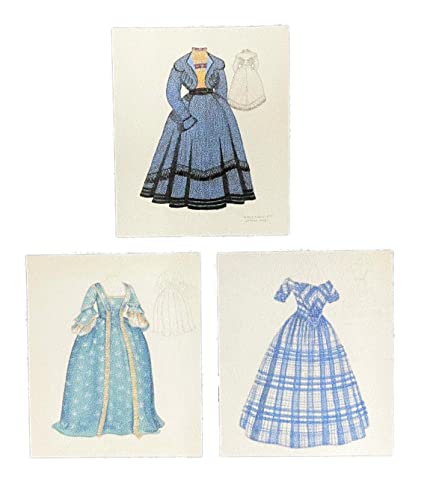 Melody Jane Puppenhaus Viktorianisches Kleid Design Poster Miniatur Nähzimmer Zubehör 1:12 von Melody Jane