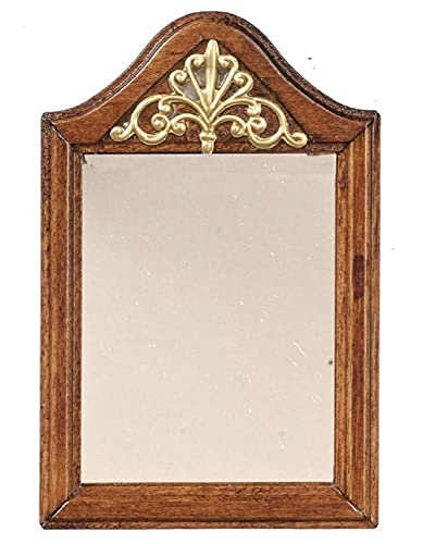 Melody Jane Puppenhaus Walnussholz Gerahmt Spiegel Mit Gold Dekor Miniatur Zubehör 1:12 Melody Jane Puppenhaus Walnussholz Gerahmt Spiegel Mit Gold Dekor Miniatur Zubehör 1:12 von Melody Jane