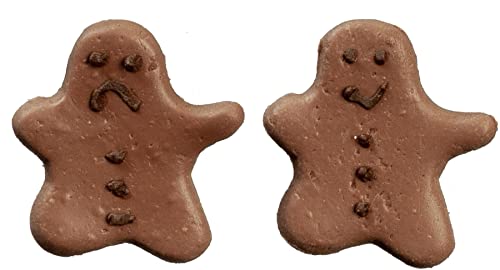 Puppenhaus 2 Lebkuchenmänner Kekse 1:12 Weihnachten Küche Shop Zubehör von Melody Jane