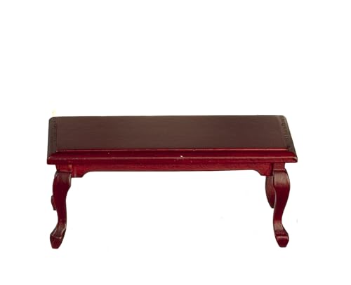 Puppenhaus Couchtisch Mahagoni Cabriolbeine Miniatur Wohnzimmermöbel Puppenhaus Couchtisch Mahagoni Cabriolbeine Miniatur Wohnzimmermöbel von Melody Jane