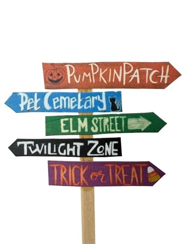 Puppenhaus Halloween Richtungshof Veranda Schild Garten Outdoor Dekoration 1:12 Puppenhaus Halloween Richtungshof Veranda Schild Garten Outdoor Dekoration 1:12 von Melody Jane