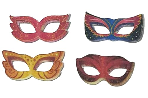 Puppenhaus-Maske, venezianischer Ball, Kostüm, Party-Zubehör, Karte von Melody Jane
