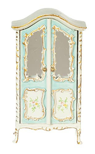 Melody Jane Dolls Houses Puppenhaus Viktorianischer Kleiderschrank Blau Weiß 1:24 Maßstab 1/2 Zoll JBM Kinderzimmer Möbel Melody Jane Dolls Houses Puppenhaus Viktorianischer Kleiderschrank Blau Weiß 1:24 Maßstab 1/2 Zoll JBM Kinderzimmer Möbel von Melody Jane