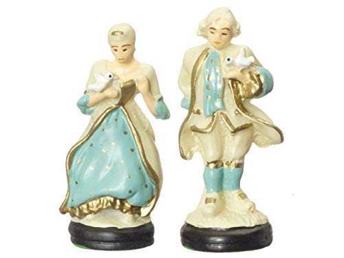 RB Foltz & Co Puppenhaus Colonial Couple Lady & Gent Figuren Miniatur Zubehör RB Foltz & Co Puppenhaus Colonial Couple Lady & Gent Figuren Miniatur Zubehör von Melody Jane