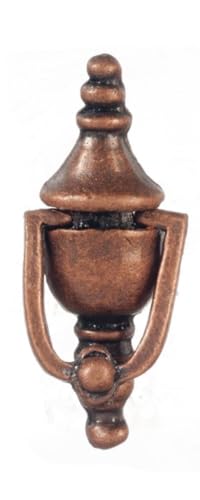 Türklopfer, Puppenhaus-Design, Antik-Bronze, Miniatur-Hardware 1:12 Türklopfer, Puppenhaus-Design, Antik-Bronze, Miniatur-Hardware 1:12 von Melody Jane