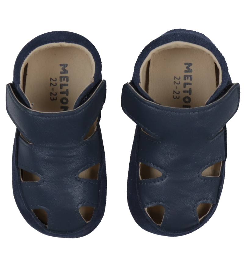 Melton Ballerina Hausschuhe - Titan - Melton - 23/24 - Leder-Krabbelschuhe Melton Ballerina Hausschuhe - Titan - Melton - 23/24 - Leder-Krabbelschuhe von Melton