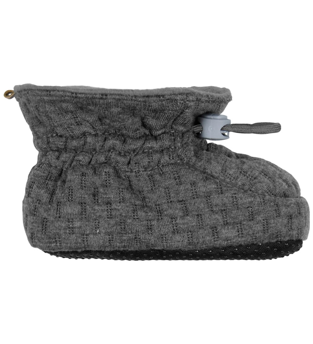 Melton Krabbelschuhe - Noos - Medium+ Grey Melange - Melton - 24/25 - Krabbelschuhe Melton Krabbelschuhe - Noos - Medium+ Grey Melange - Melton - 24/25 - Krabbelschuhe von Melton