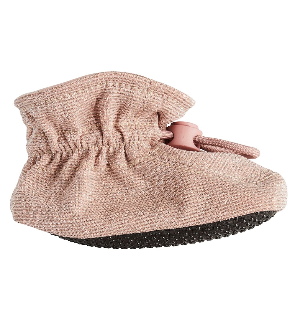 Melton Krabbelschuhe - Polyester/Seide - Rosa m. Glitzer - Melton - 20/21 - Krabbelschuhe Melton Krabbelschuhe - Polyester/Seide - Rosa m. Glitzer - Melton - 20/21 - Krabbelschuhe von Melton