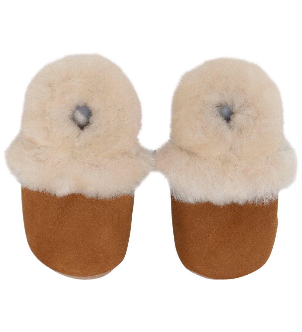 Melton Leder-Krabbelschuhe - Gemütlich Suede - Brown Sugar - Melton - 26/27 - Leder-Krabbelschuhe von Melton