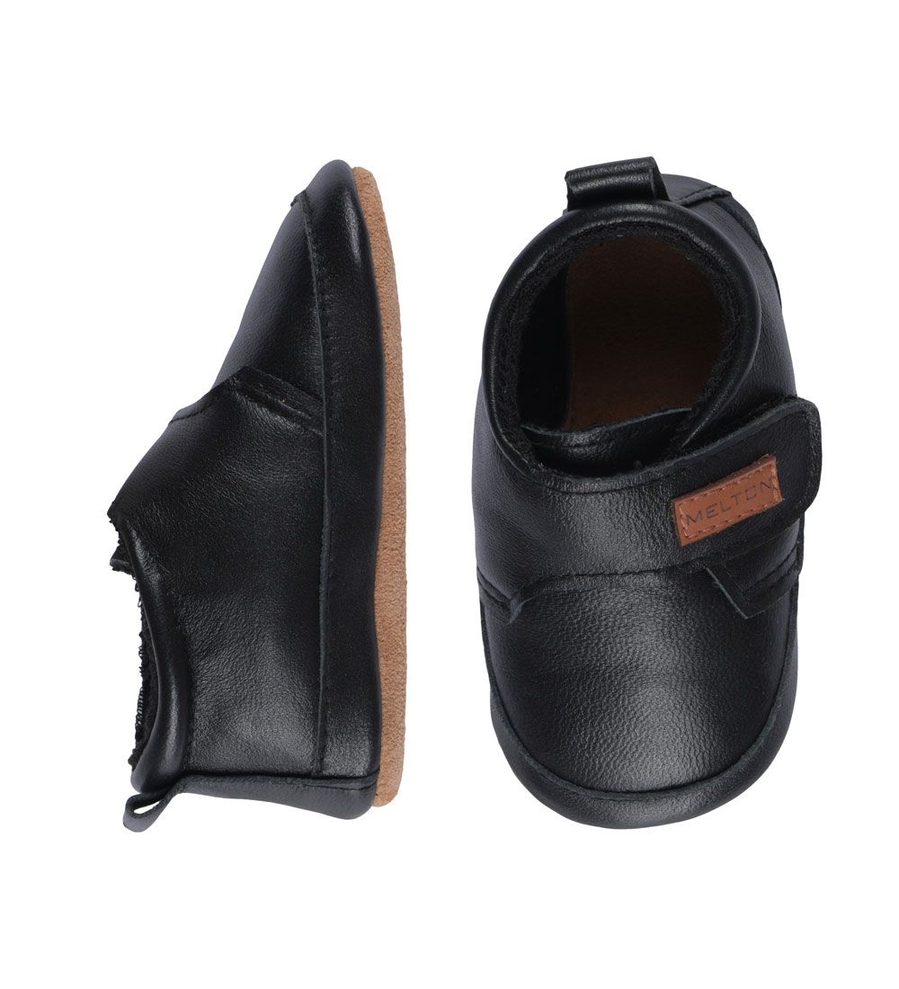 Melton Leder-Krabbelschuhe - Schwarz - Melton - 20/21 - Leder-Krabbelschuhe Melton Leder-Krabbelschuhe - Schwarz - Melton - 20/21 - Leder-Krabbelschuhe von Melton
