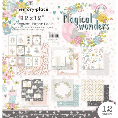 Memory Place Collection Pack 12"X12"-Magical Wonders von Memory Place