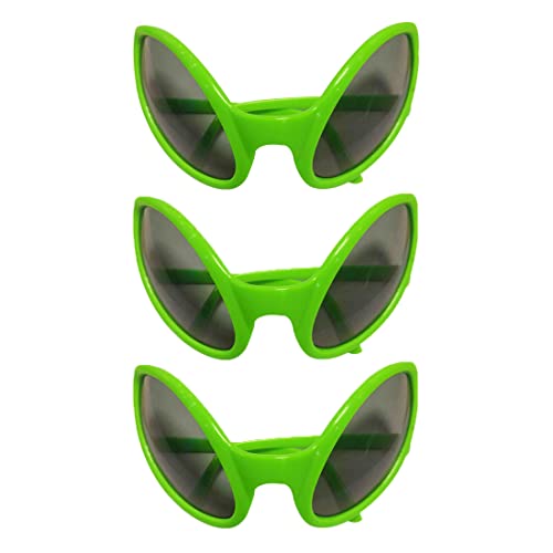 MenYiYDS - 3 Stück Skurrile Alien-Brille Alien-Kostüm-Brille Deko-Brille Foto-Requisiten Party-Brille Gastgeschenke MenYiYDS - 3 Stück Skurrile Alien-Brille Alien-Kostüm-Brille Deko-Brille Foto-Requisiten Party-Brille Gastgeschenke von MenYiYDS