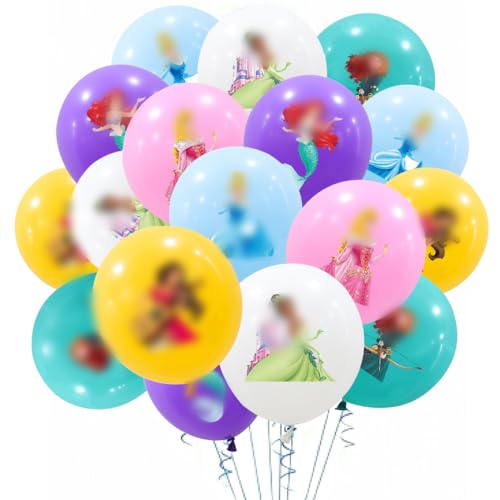 Ballon Prinzessin, Prinzessin Luftballons Geburtstag Deko, 42Pcs LatexBallons, Ballon Dekoration für Prinzessin Thema Party, Baby-Duschen, Abschlussfeier Ballon Prinzessin, Prinzessin Luftballons Geburtstag Deko, 42Pcs LatexBallons, Ballon Dekoration für Prinzessin Thema Party, Baby-Duschen, Abschlussfeier von Menelos