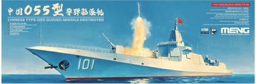 Meng-Model PS-009s - 1/700 Chin Type055 Guided-Missile Destr.Pre-colored Edition von Meng Model