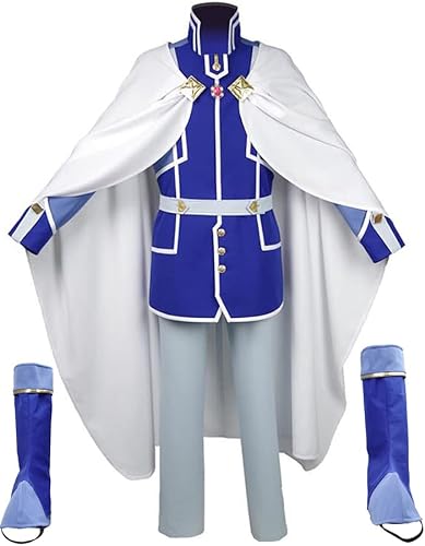 MengXin Akagami no Shirayukihime Zen Wistalia Cosplay Kostüm Halloween Anzug personalisierbar (X-Large, Blau) von MengXin