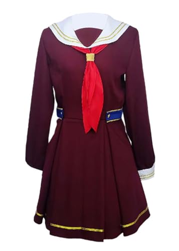 MengXin Anime LoveLive Hinoshita Kaho Otomune Kozue Cosplay-Kostüm, Halloween-Kleid, Rot, Größe S von MengXin