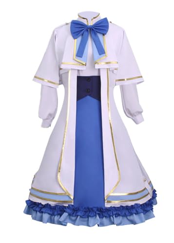 MengXin Anime Reincarnated Princess and the Genius Euphyllia Magenta Cosplay Costume Suit Halloween (Blue, Customize) von MengXin