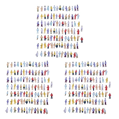 Mengmen Neue 300 Stueck Gemalt Modellbahn Menschen Zahlen (1:150) von Mengmen