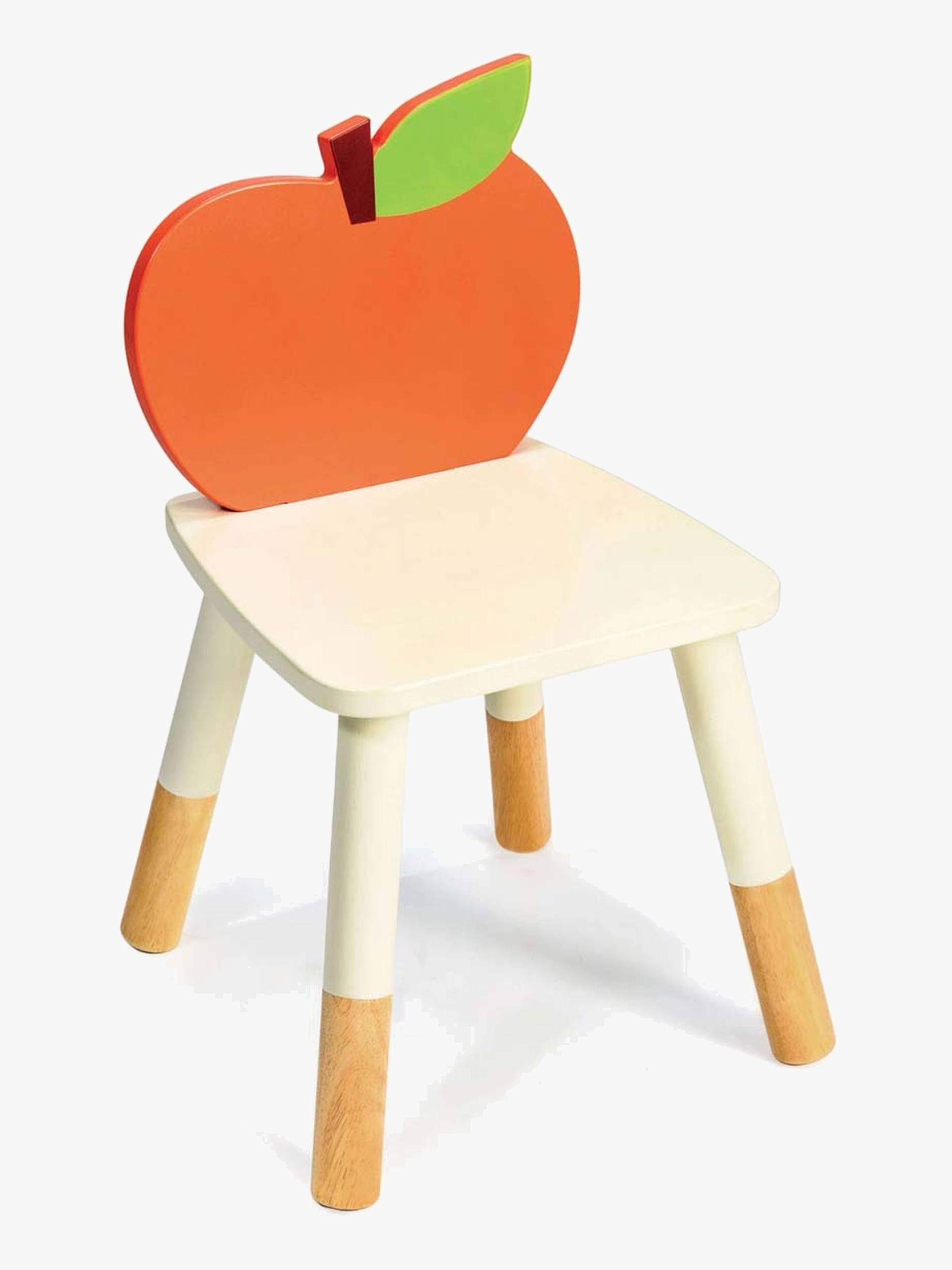 Mentari Stuhl mit Apfelmotiv, Rot Mentari Stuhl mit Apfelmotiv, Rot von Mentari