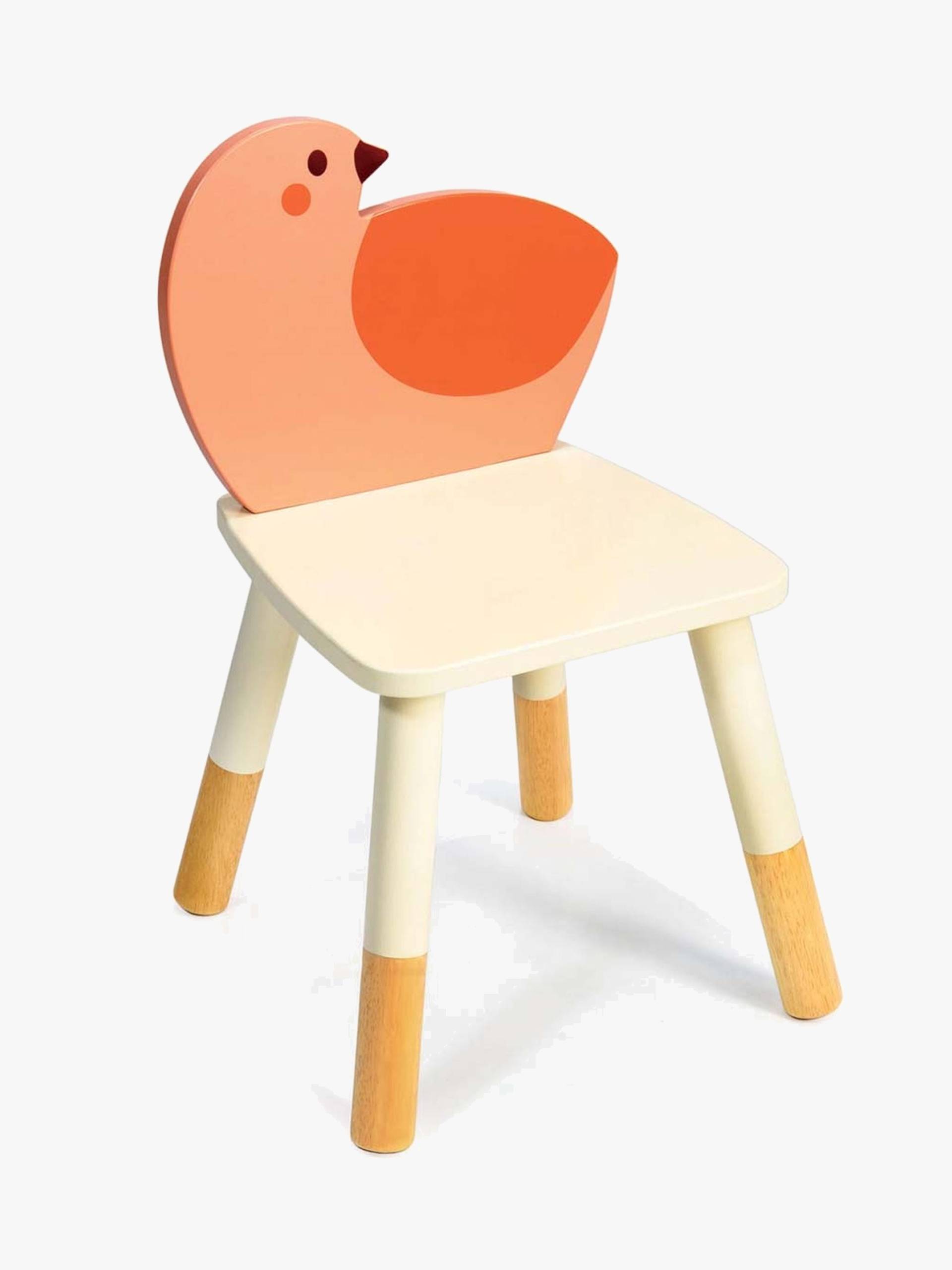 Mentari Stuhl mit Vogelmotiv, Orange Mentari Stuhl mit Vogelmotiv, Orange von Mentari
