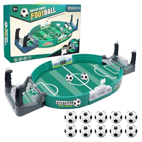MeoZynxadril Interaktives Tischfußballspiel, Tischkicker mit 10 Fußbälle, Tischfußballspiel, Mini Tischkicker, TischFußball Kinder, Tischfussballtisch für Kinder, Erwachsene, Familienfeiern MeoZynxadril Interaktives Tischfußballspiel, Tischkicker mit 10 Fußbälle, Tischfußballspiel, Mini Tischkicker, TischFußball Kinder, Tischfussballtisch für Kinder, Erwachsene, Familienfeiern von MeoZynxadril