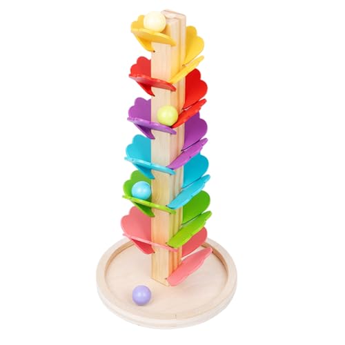 Holz Marmor Run Music Tree Montessori Ball Drop Spielzeug, Bildungsbauer Lernspiel-Sortierspielzeug für 4-8 Jungen und Mädchen Geburtstag Holz Marmor Run Music Tree Montessori Ball Drop Spielzeug, Bildungsbauer Lernspiel-Sortierspielzeug für 4-8 Jungen und Mädchen Geburtstag von Meooyo