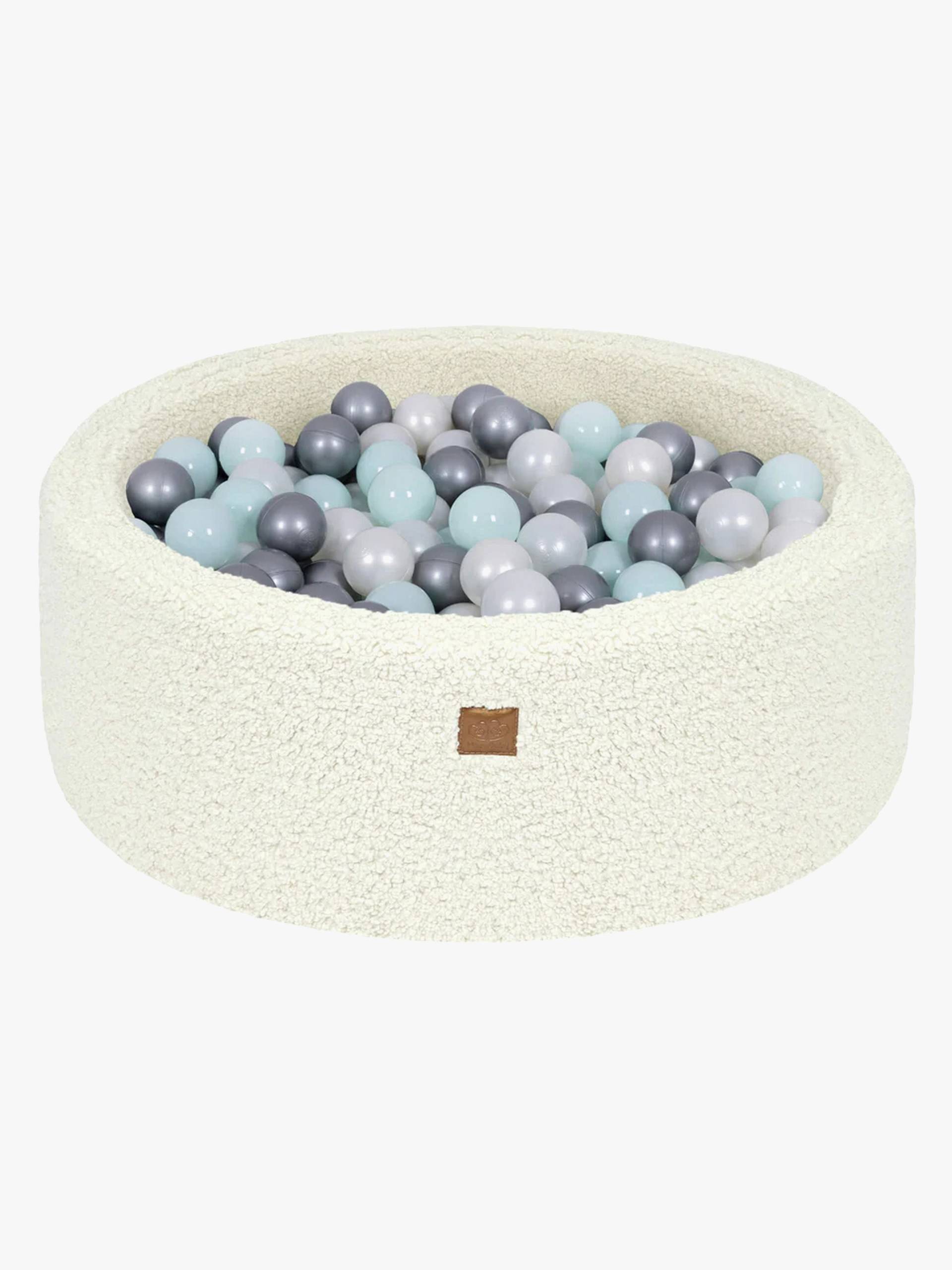 MeowBaby Bearly Rund Bällebad, Cream MeowBaby Bearly Rund Bällebad, Cream von MeowBaby