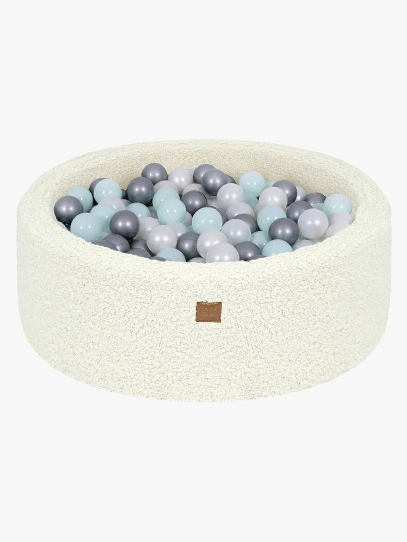 MeowBaby Bearly  Rund Bällebad, Cream von MeowBaby