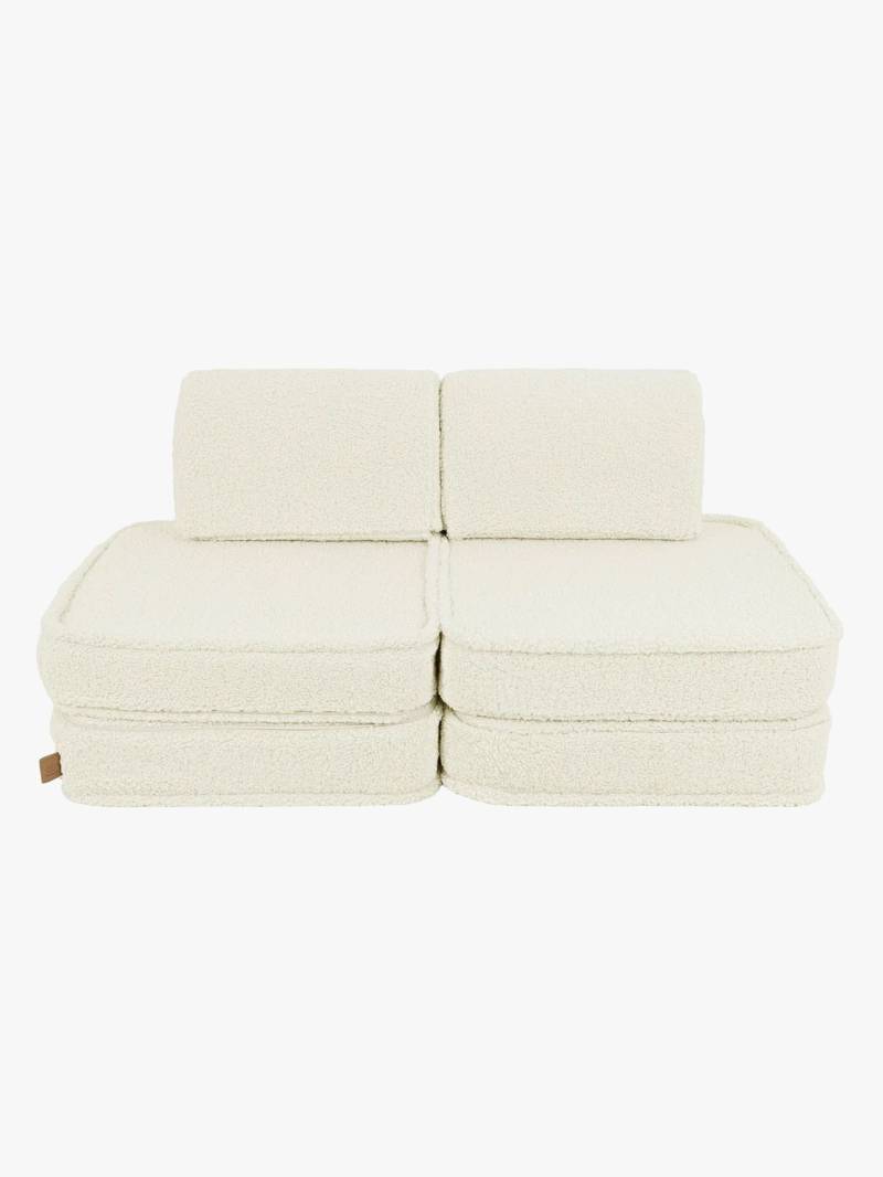 MeowBaby Bearly Sofa Basic, Cream, Kindersofa, Kindercouch, Kinder von MeowBaby