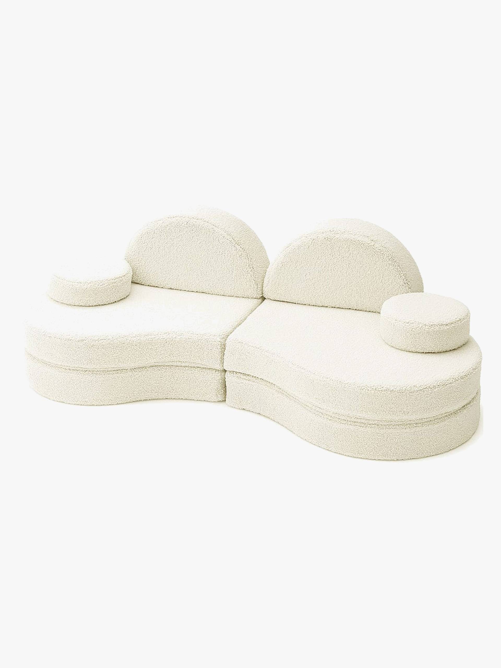 MeowBaby Bearly Sofa Coccolo, Ecru, Kindersofa, Kindercouch, Kinder MeowBaby Bearly Sofa Coccolo, Ecru, Kindersofa, Kindercouch, Kinder von MeowBaby