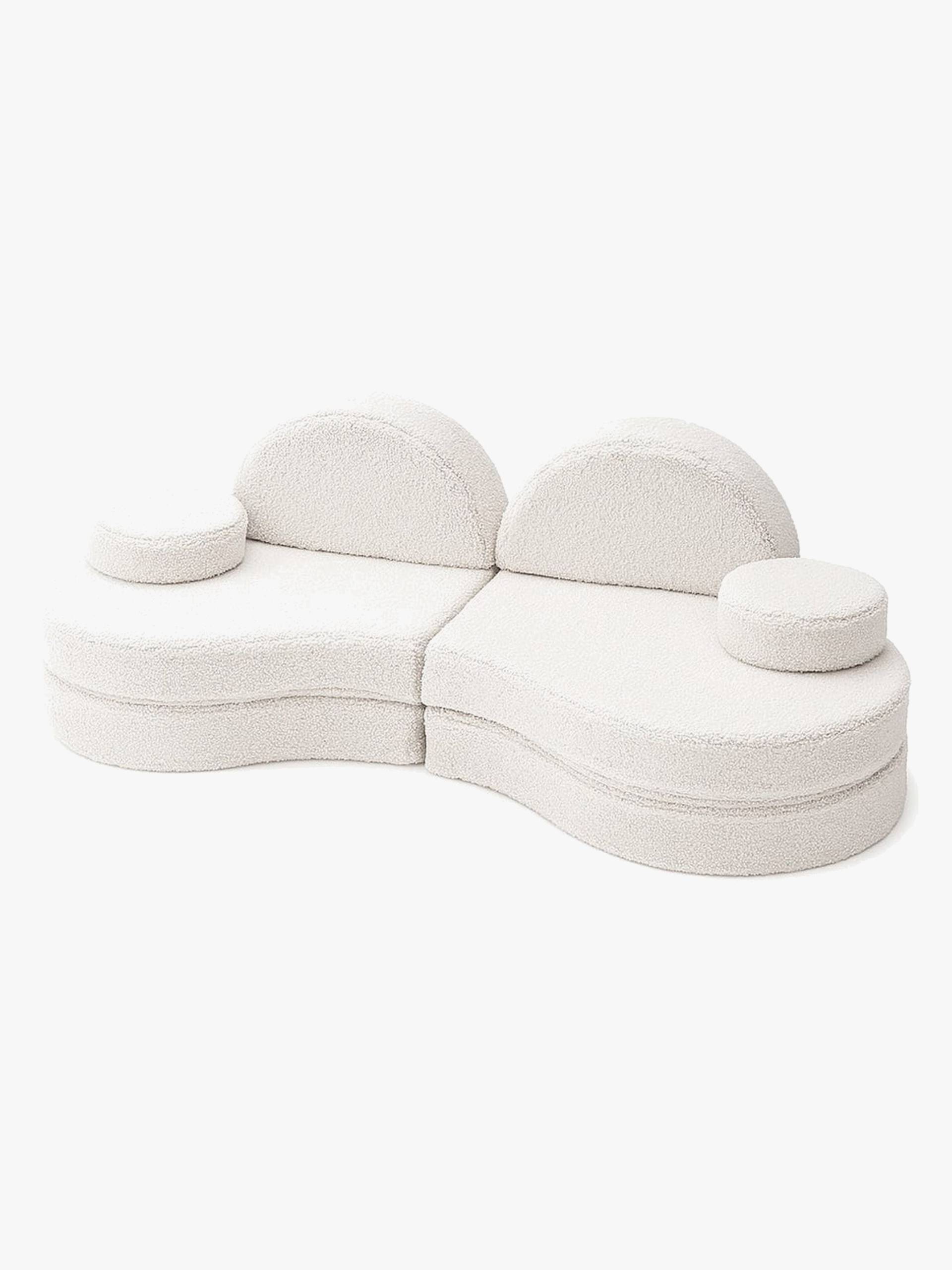 MeowBaby Bearly Sofa Coccolo, Off White, Kindersofa, Kindercouch, Kinder MeowBaby Bearly Sofa Coccolo, Off White, Kindersofa, Kindercouch, Kinder von MeowBaby