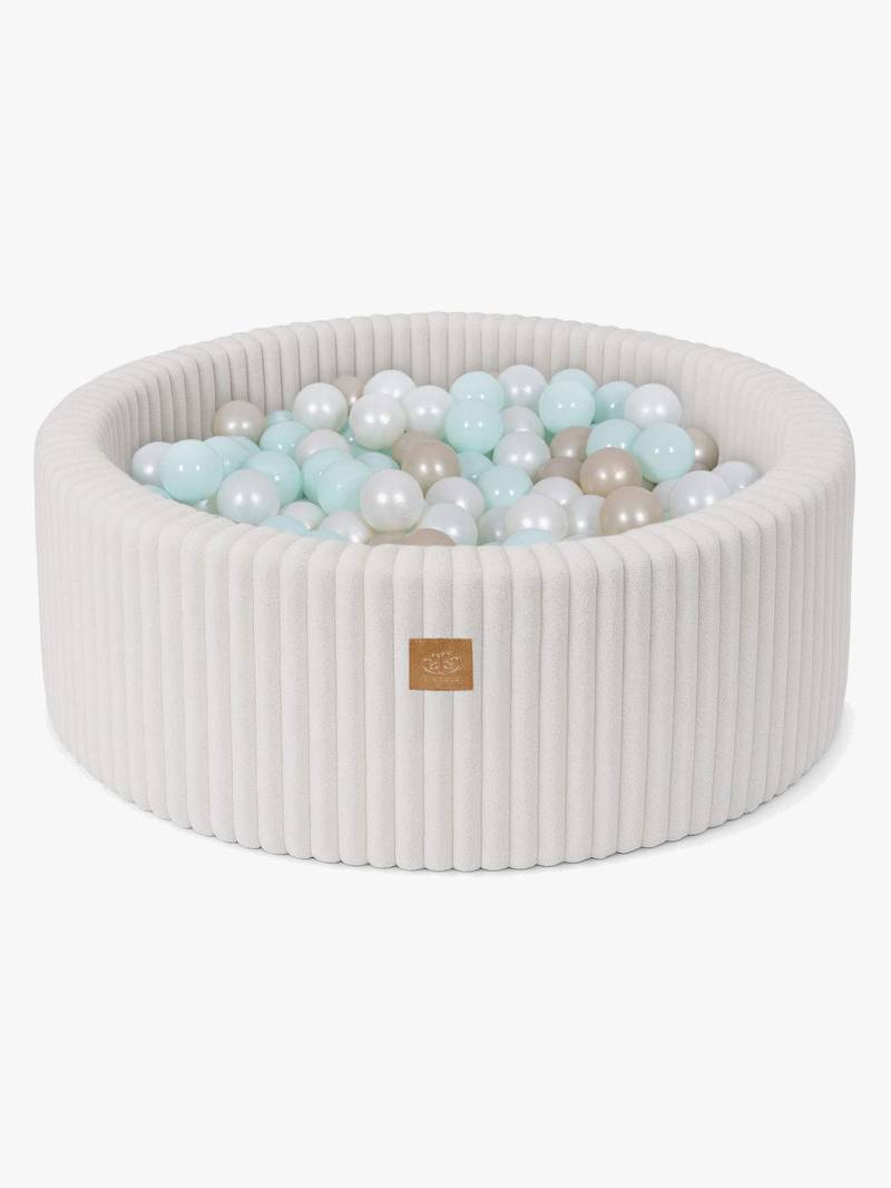 MeowBaby Churros Bällebad Cotton Candy, Blue/Silver MeowBaby Churros Bällebad Cotton Candy, Blue/Silver von MeowBaby