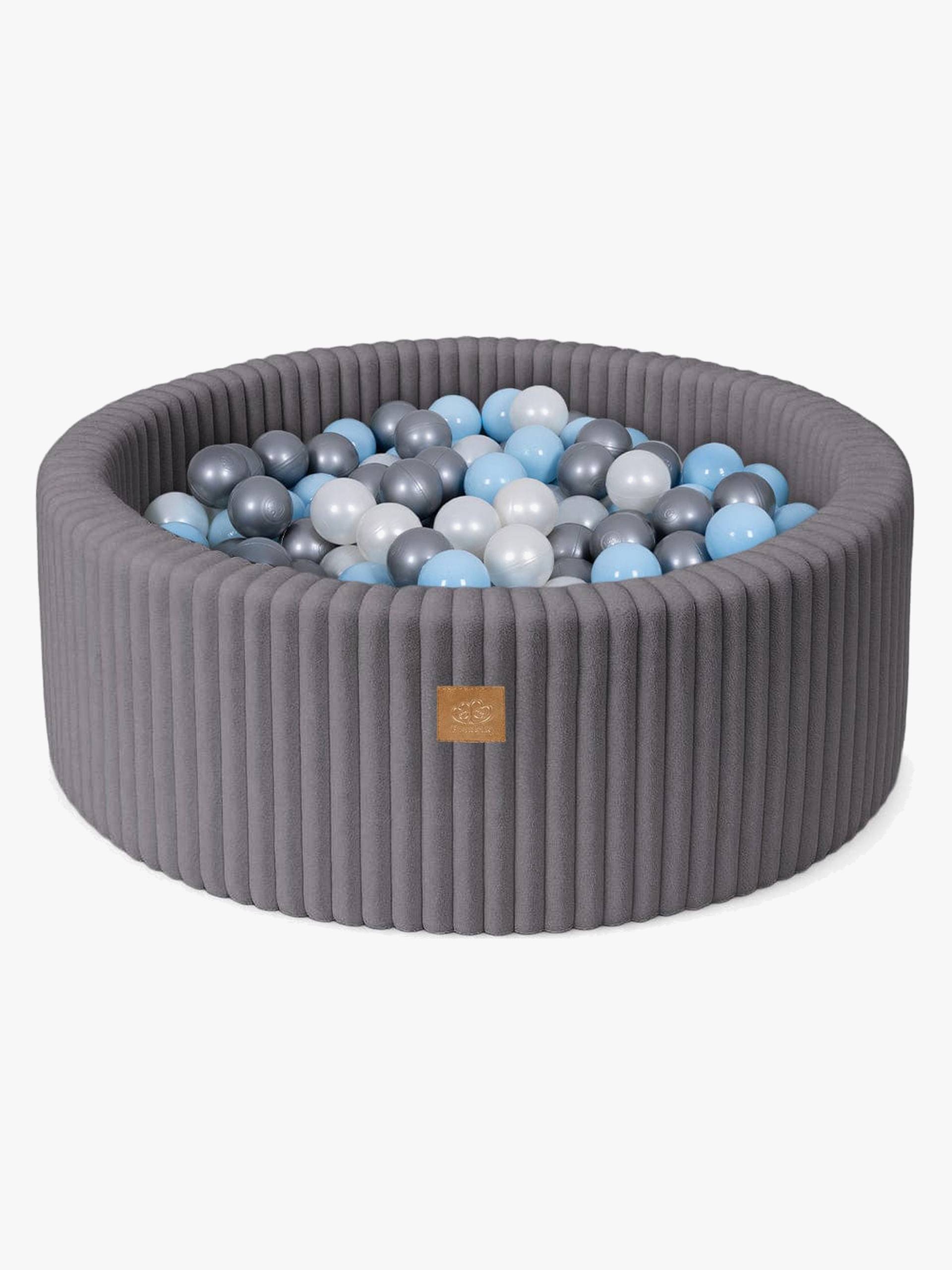 MeowBaby Churros Bällebad Jurassic Grey, Blue/Silver MeowBaby Churros Bällebad Jurassic Grey, Blue/Silver von MeowBaby