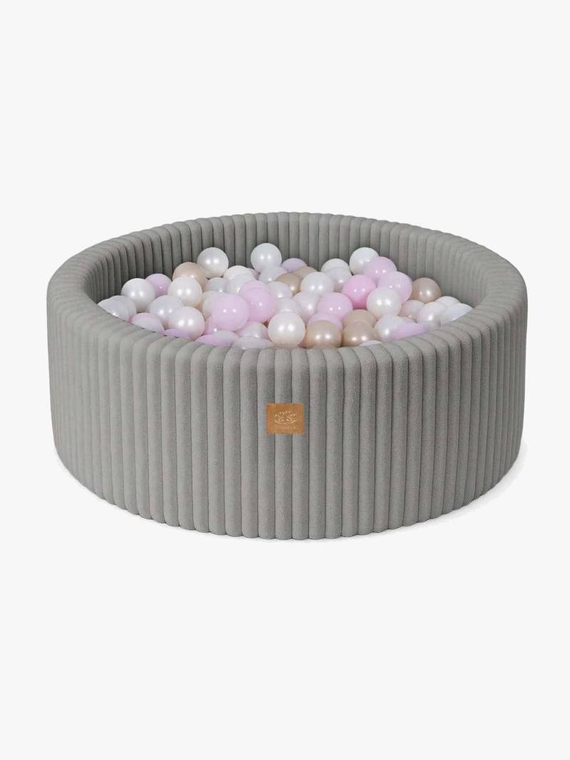 MeowBaby Churros Bällebad Moon Grey, Pink/Gold MeowBaby Churros Bällebad Moon Grey, Pink/Gold von MeowBaby