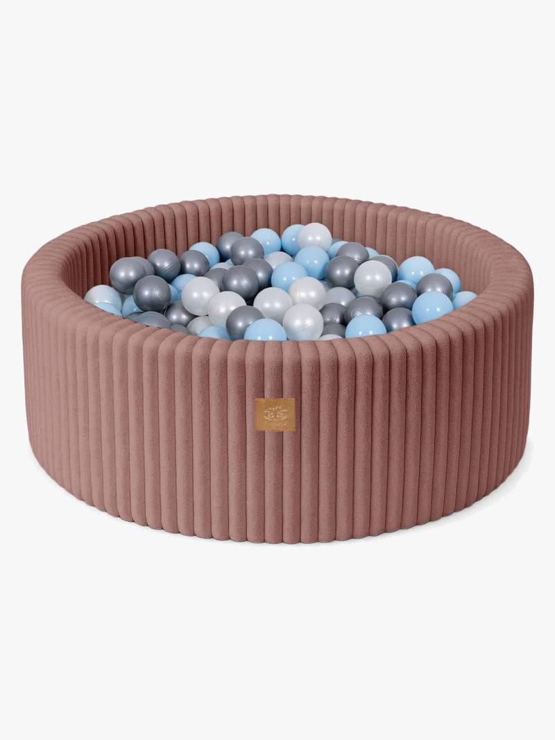 MeowBaby Churros Bällebad Ruby Pink, Blue/Silver MeowBaby Churros Bällebad Ruby Pink, Blue/Silver von MeowBaby