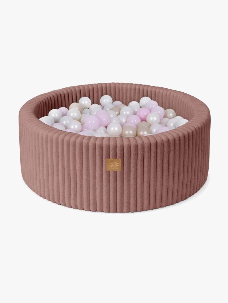 MeowBaby Churros Bällebad Ruby Pink, Pink/Gold MeowBaby Churros Bällebad Ruby Pink, Pink/Gold von MeowBaby